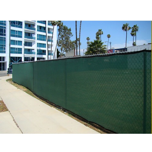 6' x 50' Black  5 oz Privacy Mesh Fence Construction Cover Screen View Block 
