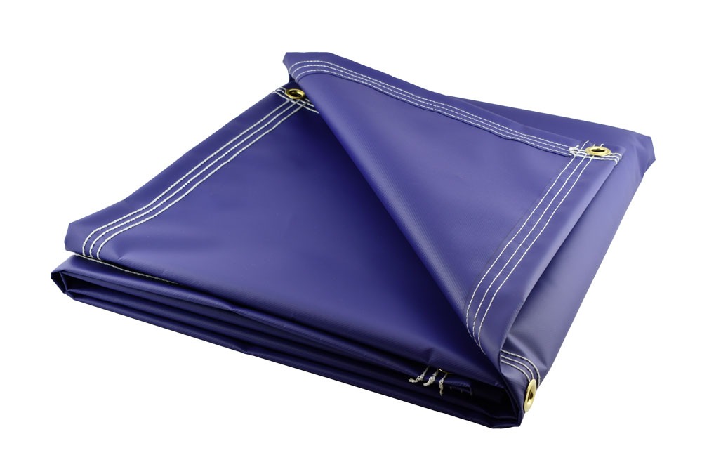 Made in USA New Playset Purple 13 oz PVC Tarp with Brass Grommets 58" x 120" 